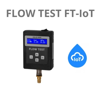 FLOW TEST FT-IoT – elektroniczny tester hydrantów Bluetooth