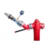 Sprzęt i zestaw do badania wydajności hydrantów zewnętrznych