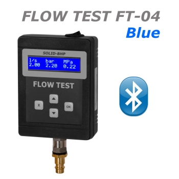 Cyfrowy tester do badania wyajdności hydrantów, tester wydajności hydrantów pomiar bluetooth