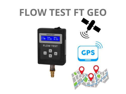 Elektroniczny tester hydrantów FLOW TEST FT-GEO - ZAPIS WYNIKÓW NA KARCIE SD+GPS Elektroniczny tester hydrantów FLOW TEST FT-GEO - ZAPIS WYNIKÓW NA KARCIE SD+GPS